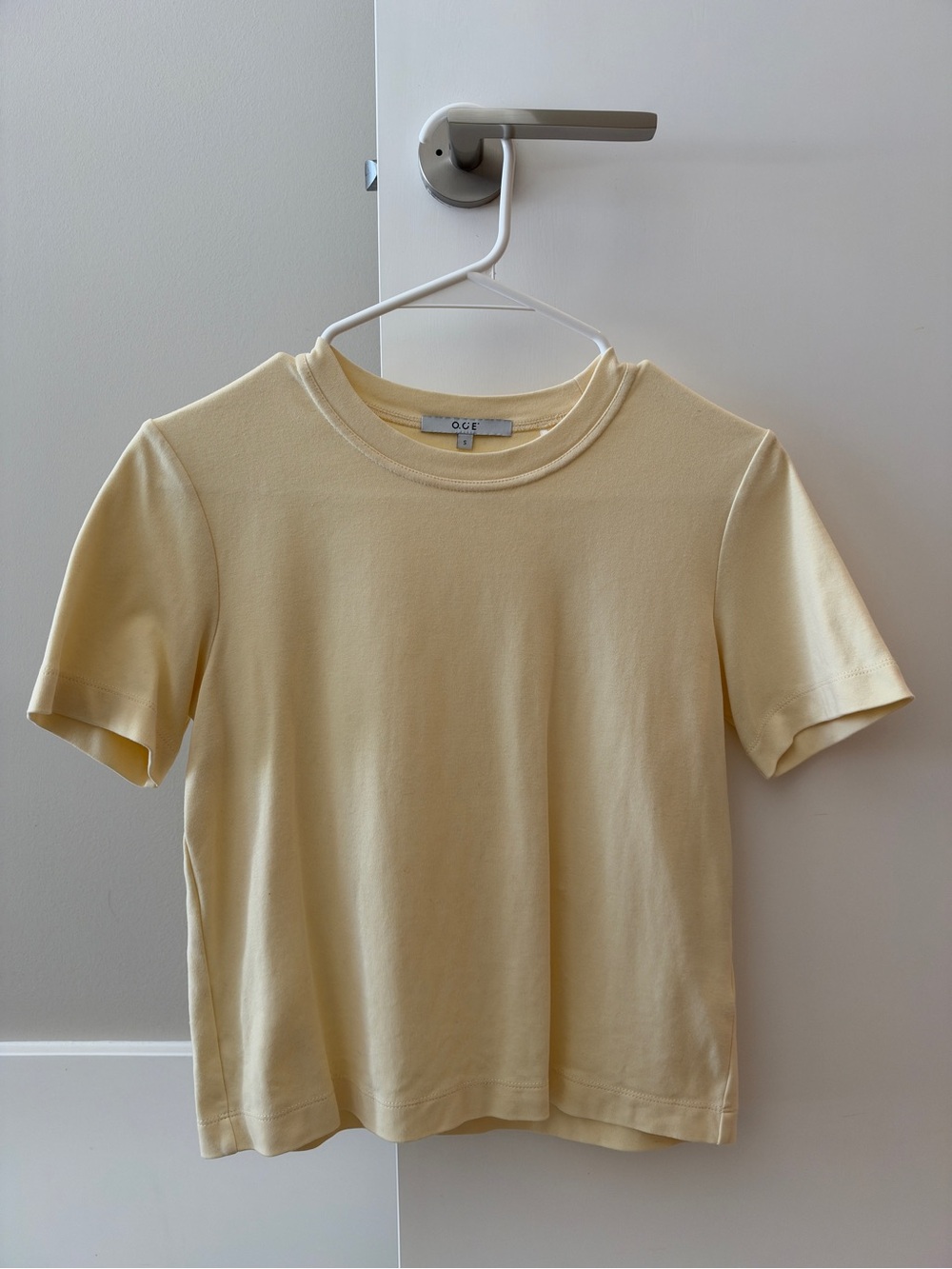 Butter Yellow Short Sleeve Tee